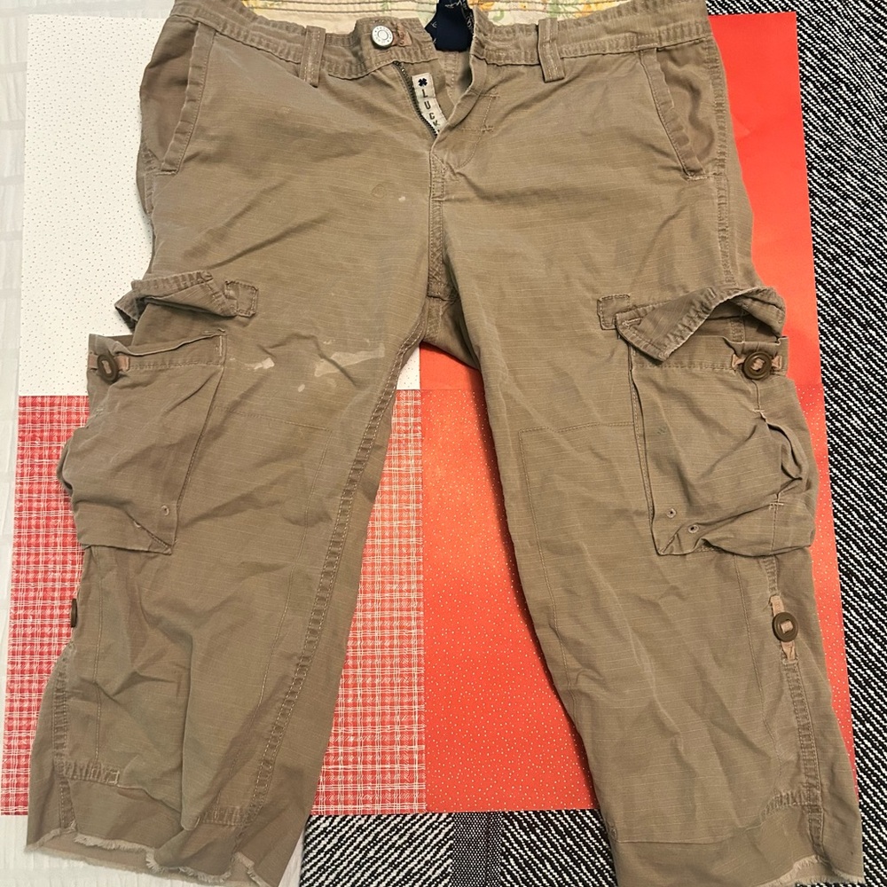 Men's Tan Cargo Pants
